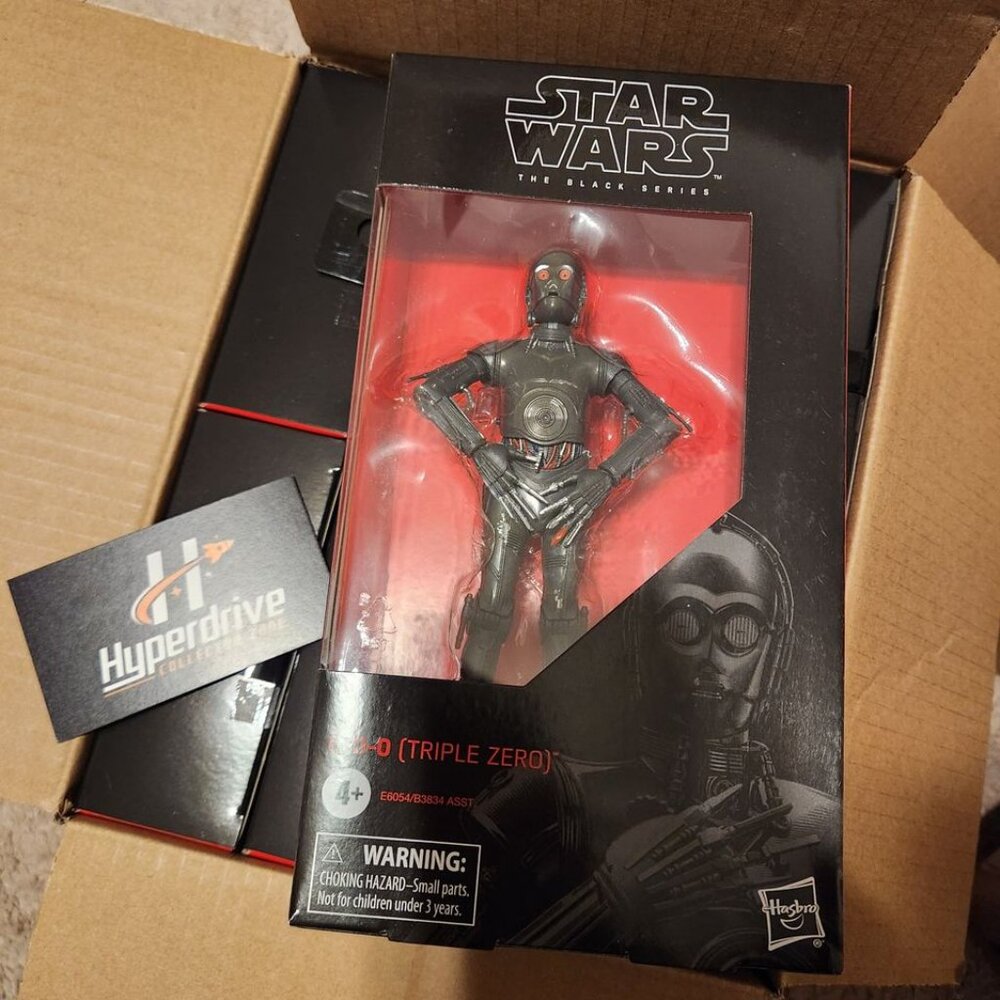Star Wars The Black Series 0-0-0 (Triple Zero) 6-Inch Action Figure